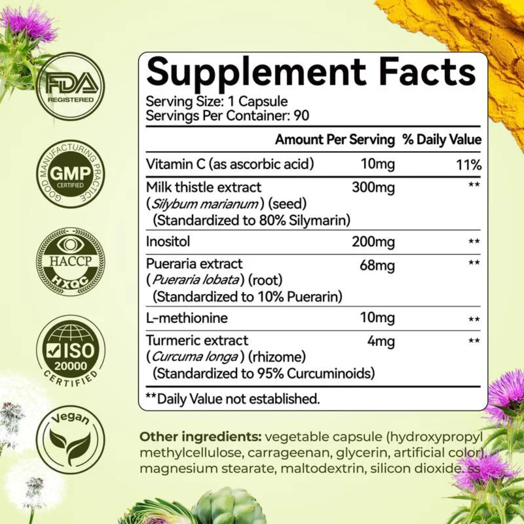 SerraNaturals Milk Thistle Liver Support