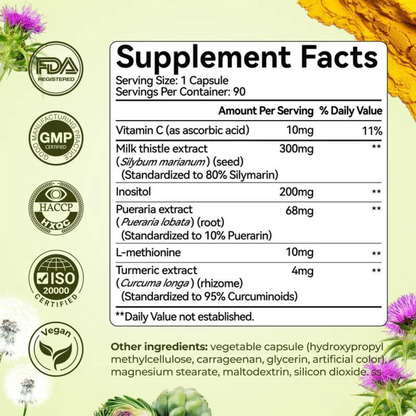 SerraNaturals Milk Thistle Liver Support